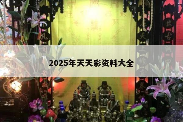 2025年天天彩资料大全